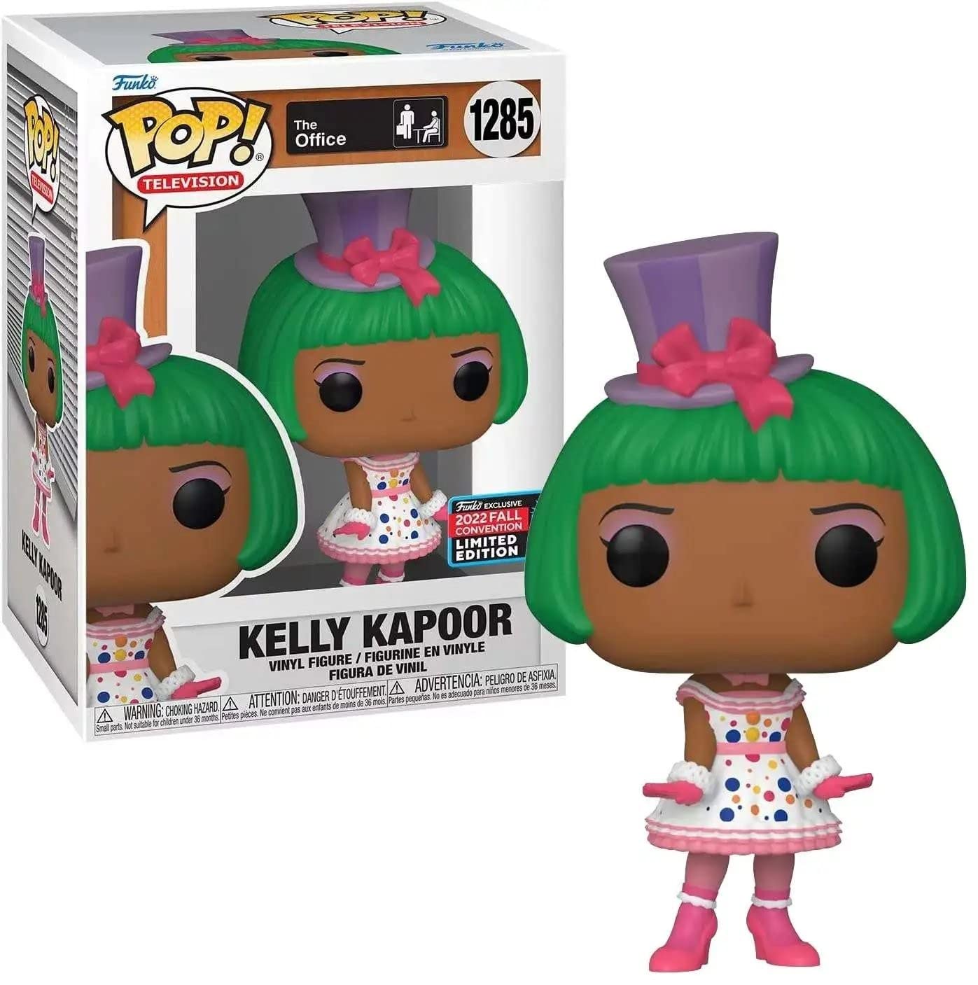 Funko Pop! The Office: Kelly Kapoor #1285 Convention Exclusive + Protector