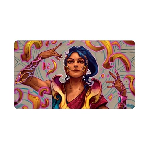 Ultra PRO - MTG The Lost Caverns of Ixalan Saheeli, The Sun’s Brilliance Playmat for Magic: The Gathering Use as Oversize Mouse Pad, Desk Mat, Gaming Playmat, TCG Card Game Playmat, Protect Cards