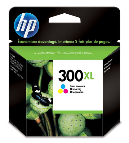 Hp 300Xl - Cc644Ee - 1 X Yellow,1 X Cyan,1 X Magenta - Ink Cartridge - High Yield - For Deskjet F2430, F2483, F2488, F44