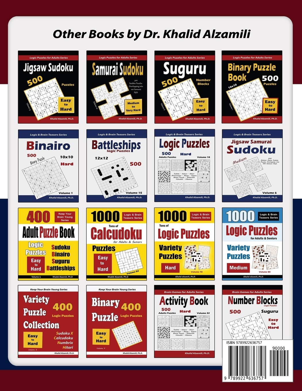 The Giant Book of Suguru : 1000 Medium Number Blocks (12x12) Puzzles