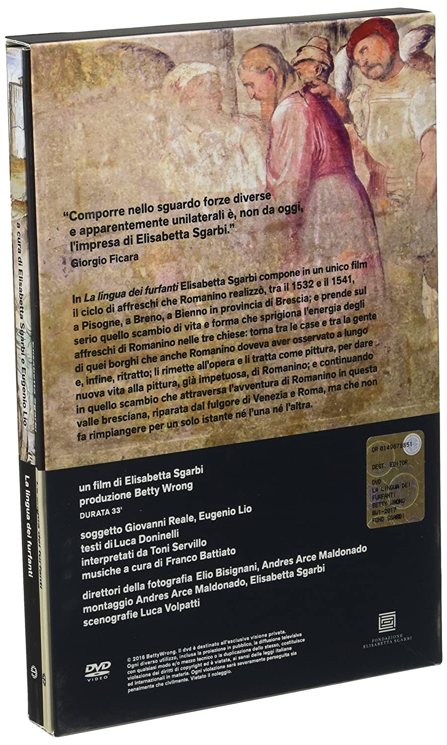 La Lingua Dei Furfanti - Romanino In Valle Camonica (Dvd+Libro)