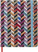 Moleskine - 12-Month Weekly Planner, Weekly Diary 2023, Missoni Limited Edition Planner, Multi-Color Theme, Canvas Hard Cover, Large Size 13 x 21 cm Multi-color Large Planner