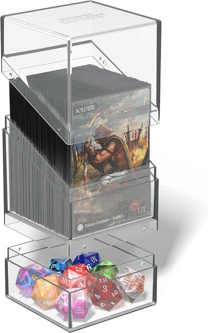 Ultimate Guard - Ultimate Guard - Boulder N Tray Deck Case 100+ - Clear
