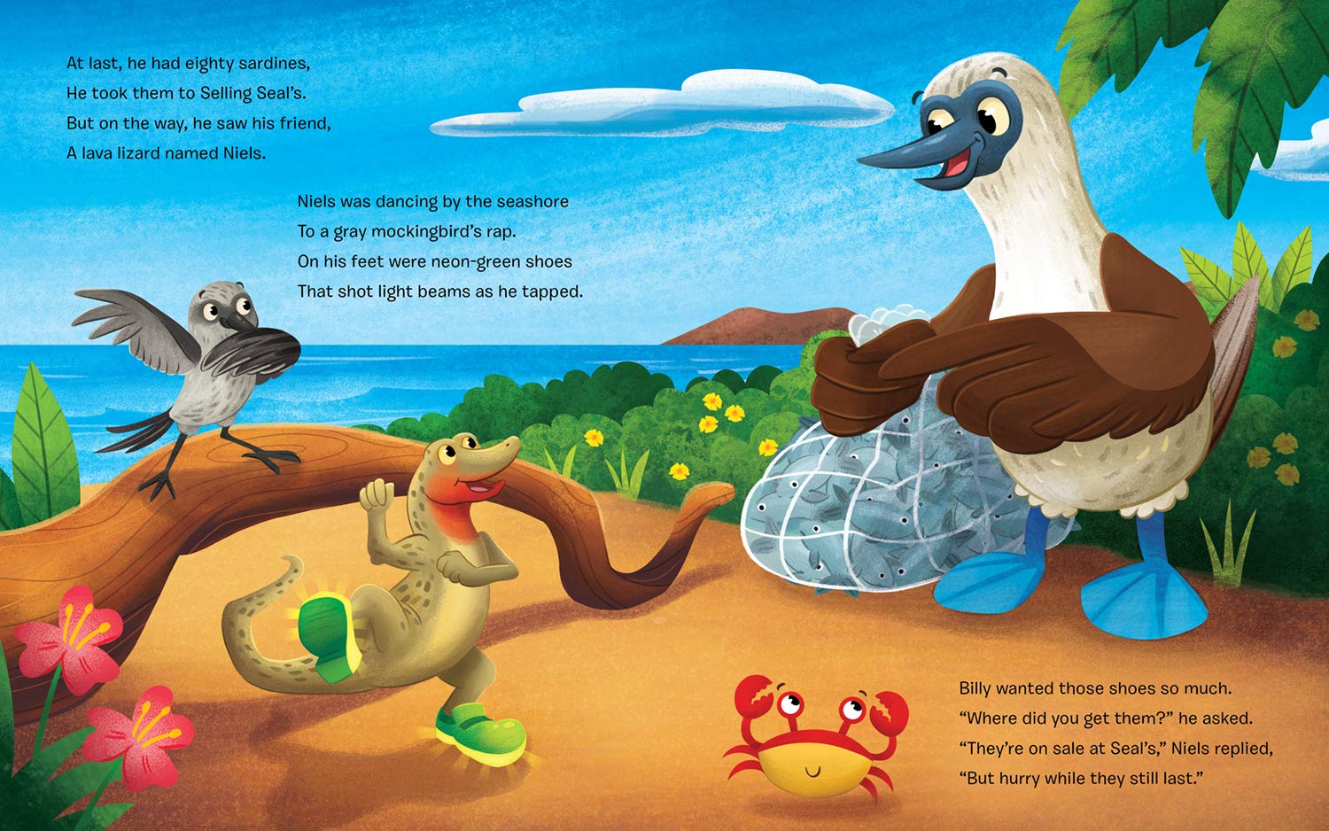 Billy the Borrowing Blue-Footed Booby