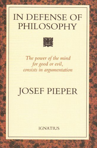 In Defence of Philosophy