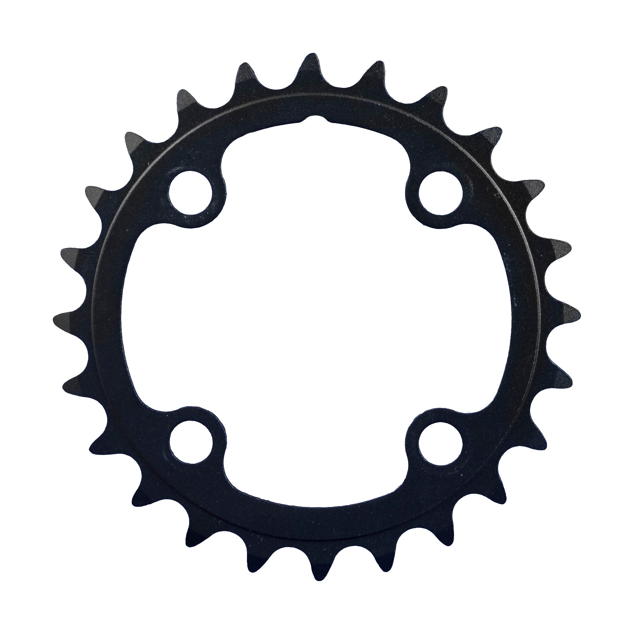 FSA Alloy Modular MTB Chainring (2x11, 68x24T, Black, 4h)
