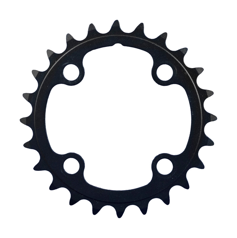 FSA Alloy Modular MTB Chainring (2x11, 68x24T, Black, 4h)