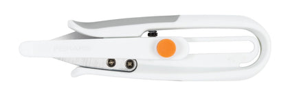 Fiskars Thread Cutting Shears, Stainless Steel, White/Orange, Standard Thread-Cutting Scissors - White