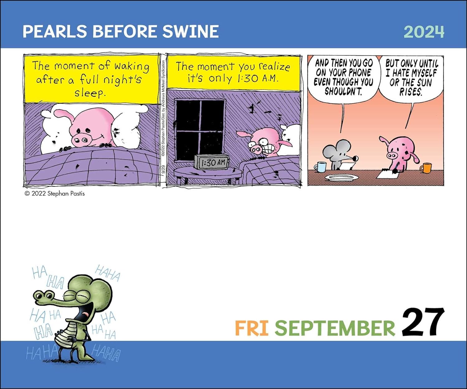 Pearls Before Swine 2024 Day-to-Day Calendar