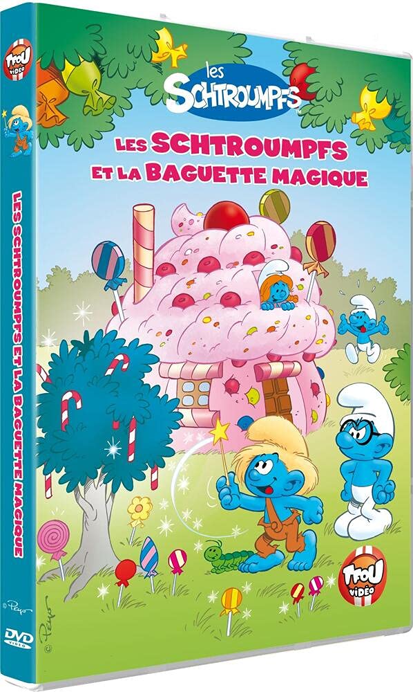 Les schtroumpfs : la baguette magique