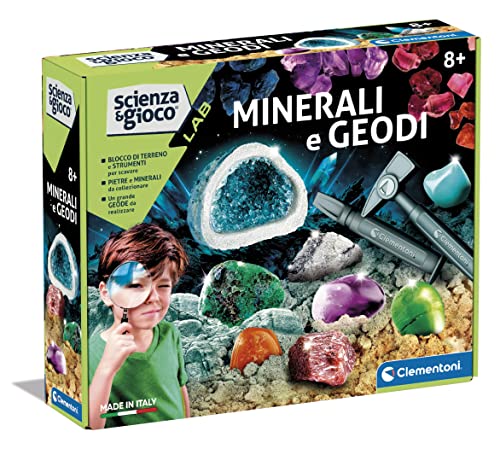 Clementoni: Scienza E Gioco Minerali E Geodi Made In Italy