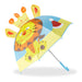 relaxdays Kinder-Regenschirm Lowe blau