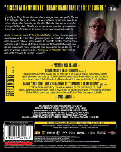 L'étrangleur de rillington place [Blu-ray] [FR Import]