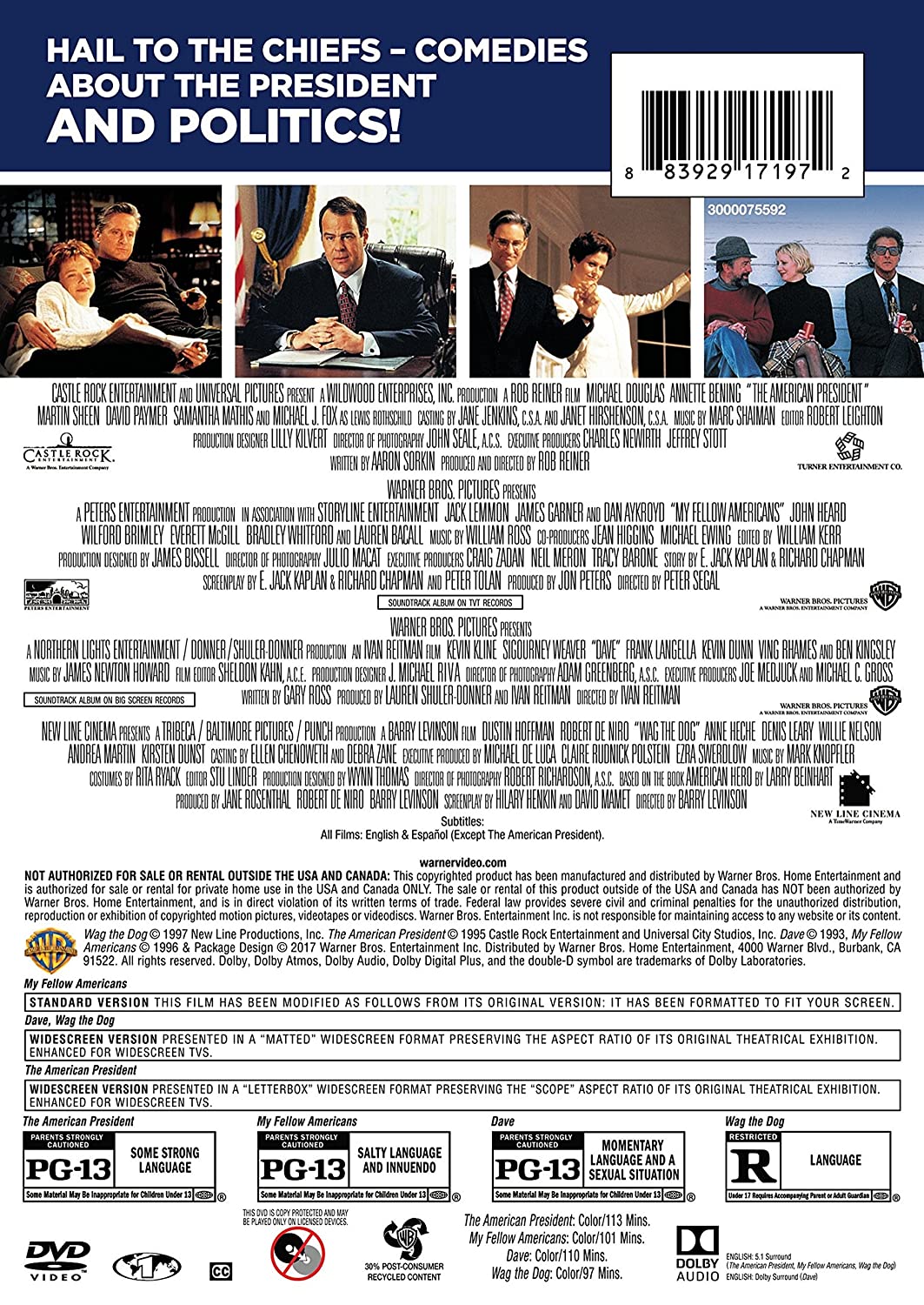4 Film Favorites: White House