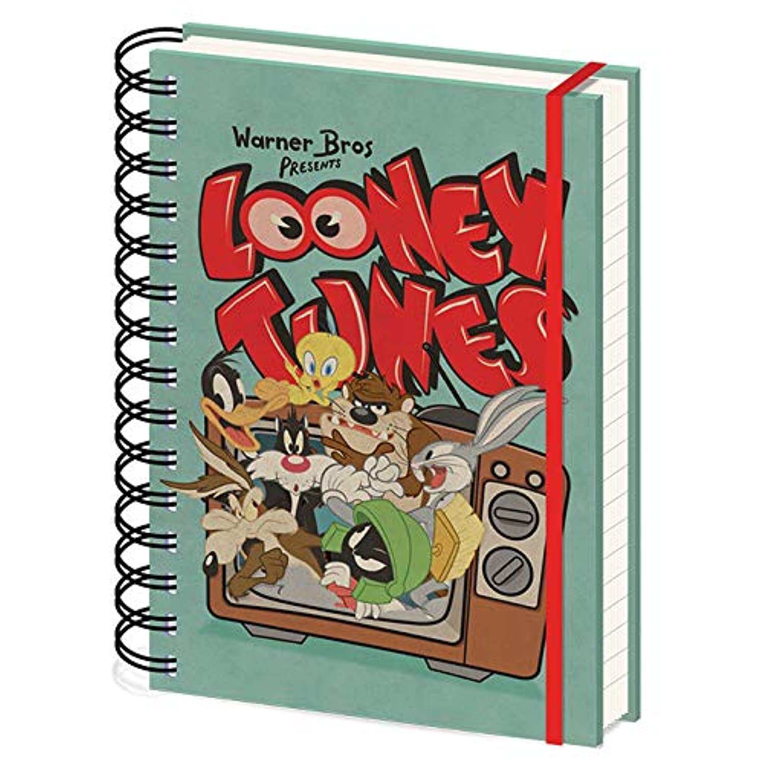 LOONEY TUNES (Retro TV A5 Wiro Notebook