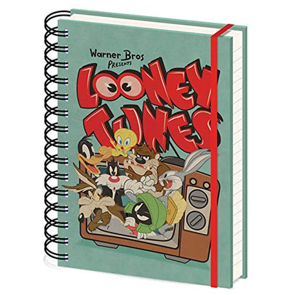 LOONEY TUNES (Retro TV A5 Wiro Notebook