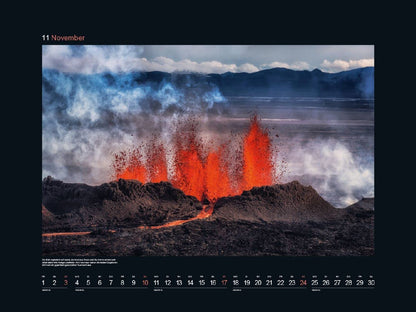 KUNTH Monats-Wandkalender Farben der Erde Europa 2
