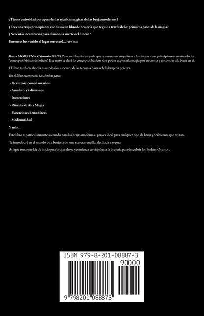 Bruja moderna Grimorio Negro - Hechizos, Invocaciones, Amuletos y Adivinaciones para Brujas y Magos
