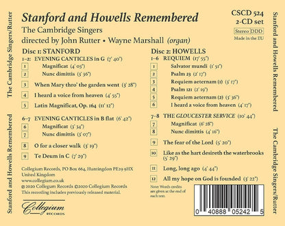 Stanford & Howells Remembered
