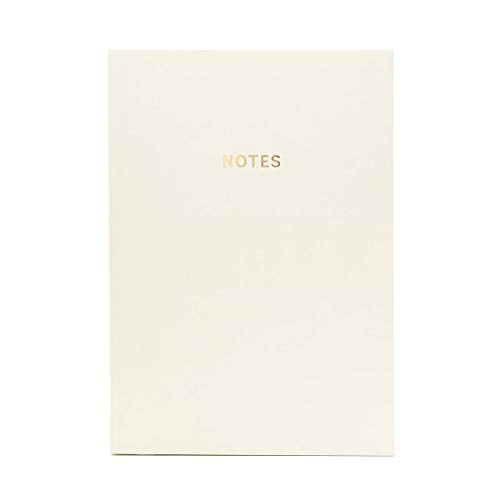 Colourblock A5 Notebook Paper White