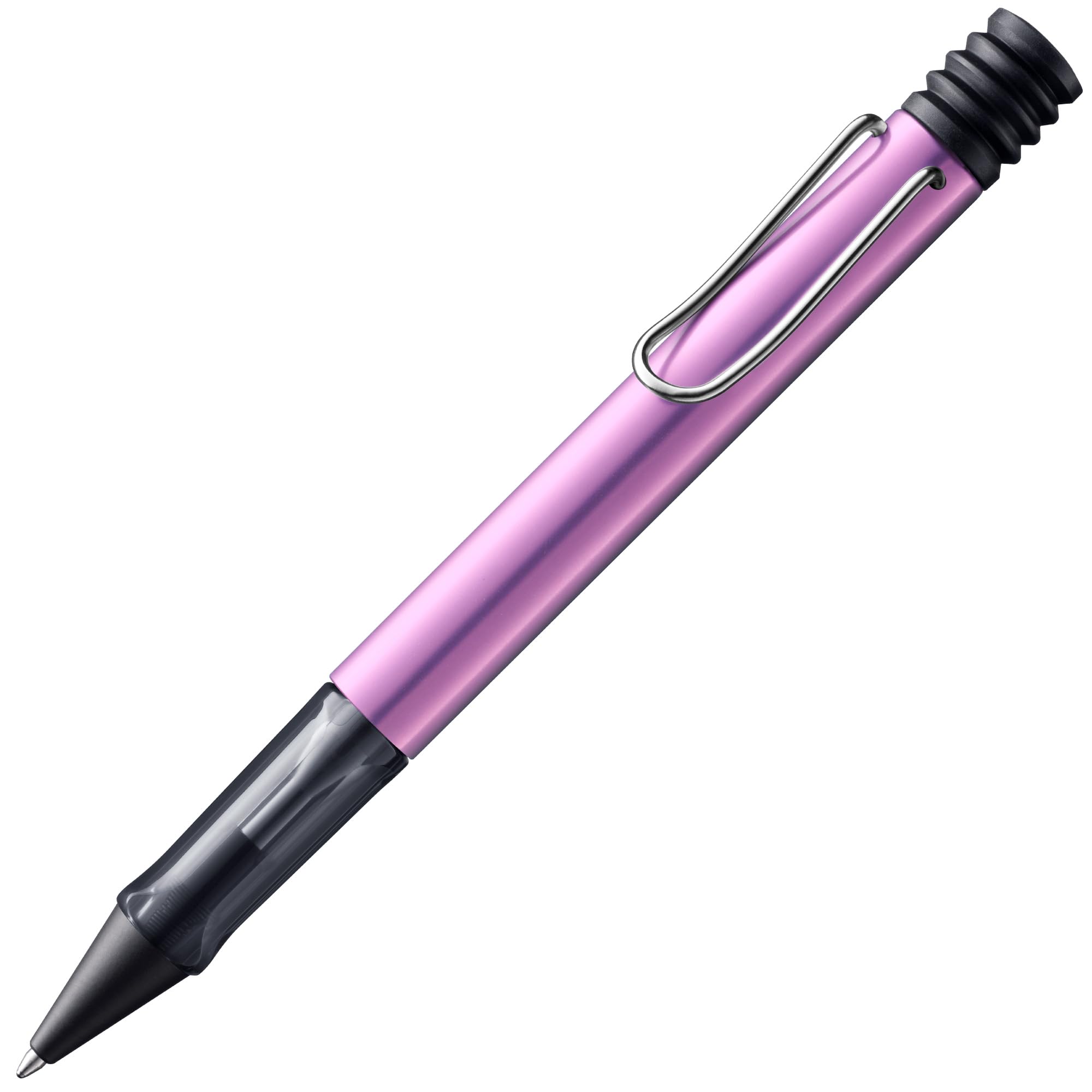 Lamy AL-Star Lightweight Ballpoint Pen Made of Robust Aluminium with Ergonomic Handle and Self-Spring Metal Clip - Includes Large Refill M 1 fliederfarben