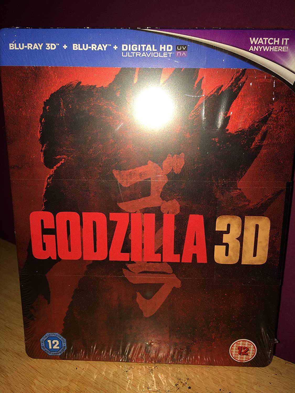 Godzilla Steelbook (Blu-ray 3D + Blu-ray)