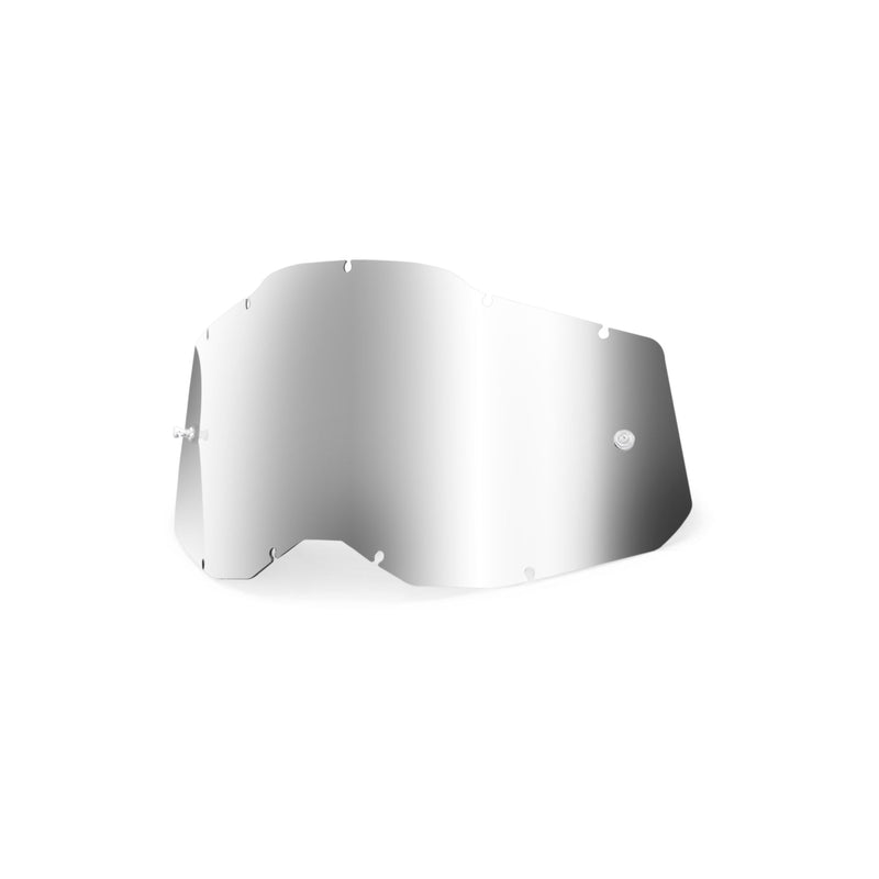 100% Accuri 2 / Strata 2 Youth Replacement Lens - Silver Mirror