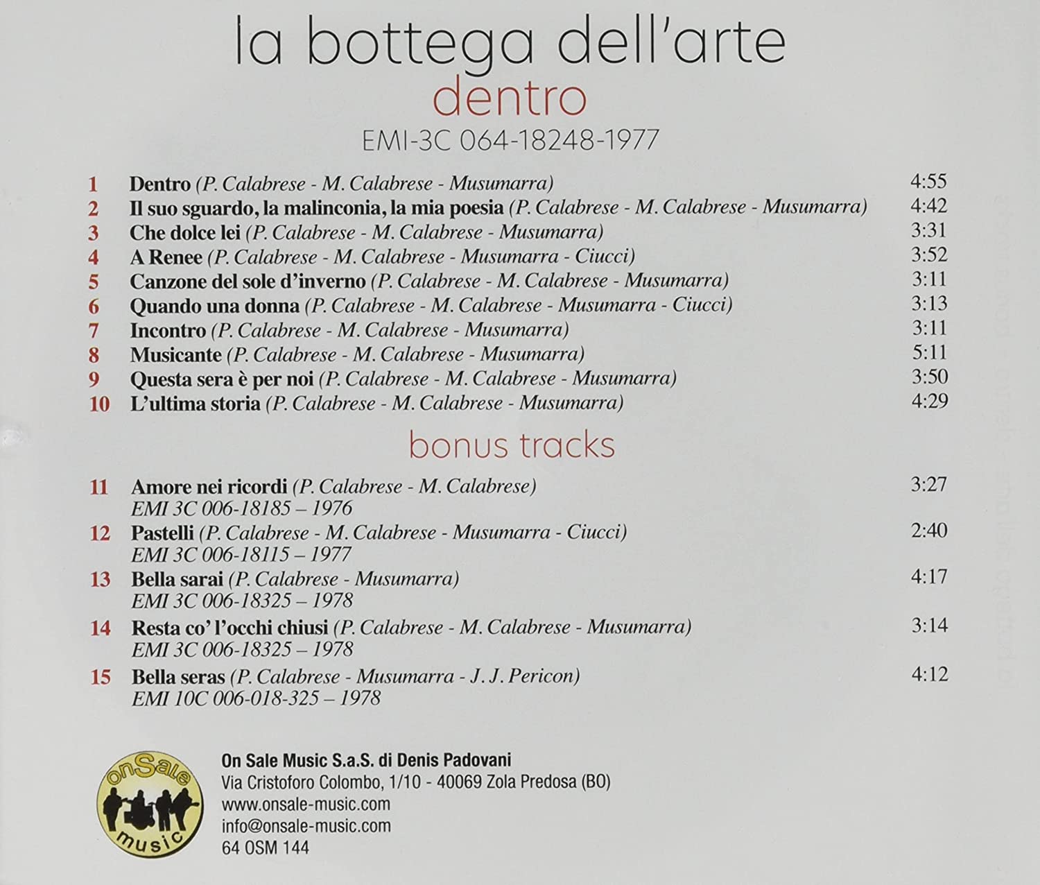 Dentro - Includes Bonus Tracks