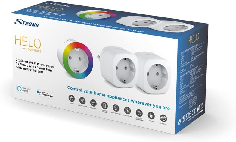 STRONG HELO-PLIGHT-TRIPLE-EU (3er Set) WLAN-Steckd