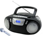 Soundmaster SCD5800SW Analog 3 W FM, PLL Black, Silver MP3 playback