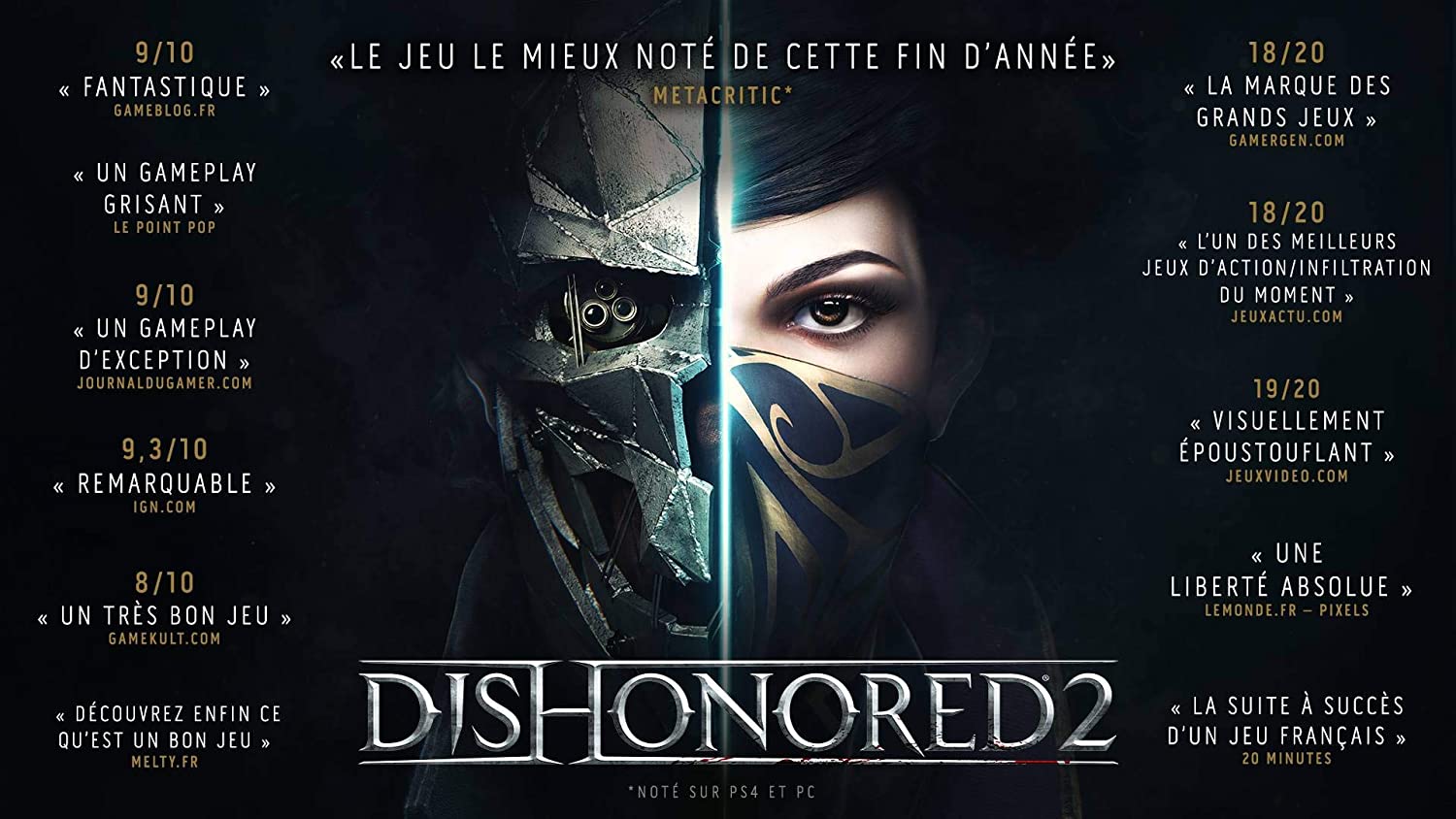 BETHESDA ZENIMAX FRANCE $THE ARKANE COLLECTION PS4 VF