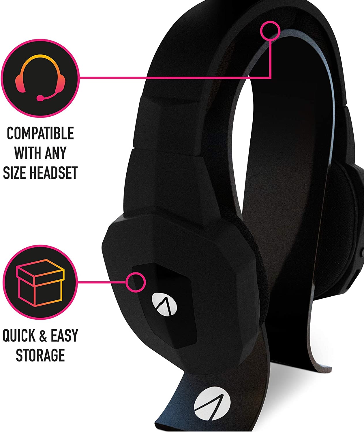 MF HEADSET STAND BLACK