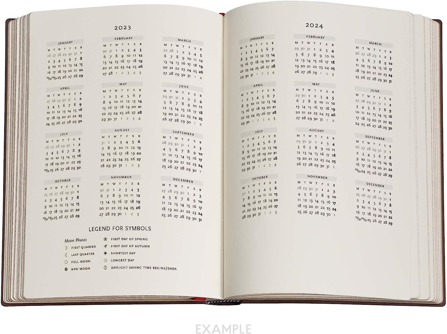 Restoration (The Queen’s Binding) Midi 18-month Dayplanner 2024