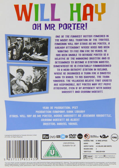 Will Hay Oh Mrporter