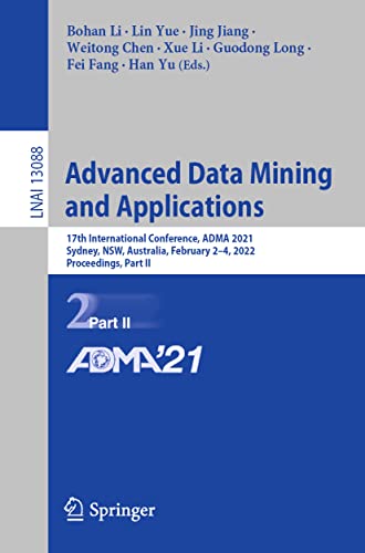 Advanced Data Mining And Applications :