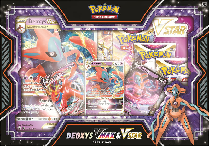 Pokémon TCG: VMAX/VSTAR Battle Box - Deoxys/Zeraora (1 at Random)