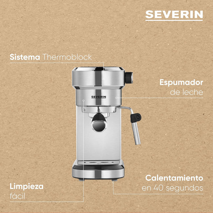 Severin KA 5994 coffee maker Espresso machine 1.1 L Semi-auto