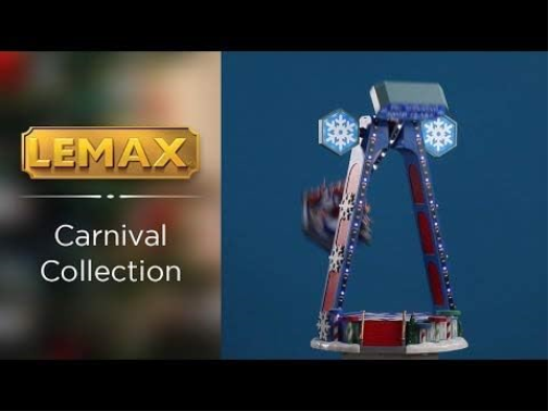 SPINNING SNOWFLAKE RIDE