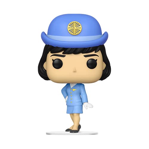 Funko POP! Ad Icons: Pan Am Stewardess Am - Stewardess Without Bag - Pan-Am - Collectable Vinyl Figure - Gift Idea - Official Merchandise - Toys for Kids & Adults - Ad Icons Fans