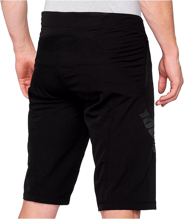 100% Airmatic Shorts 2022 Black 38"