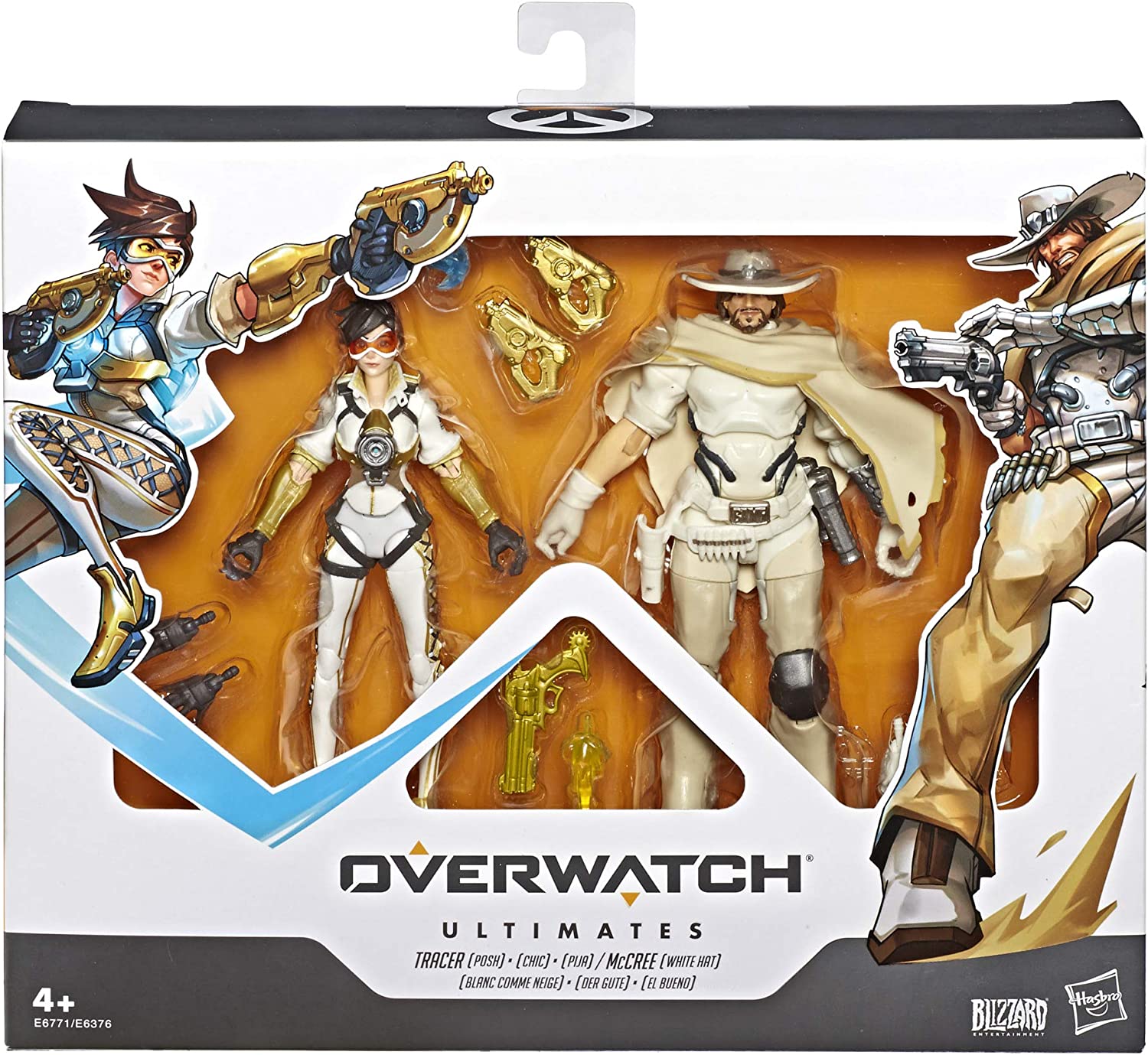 Overwatch Ultimates - Tracer and McCree Dual Pack Action Figure 6in //E6376 -E6771