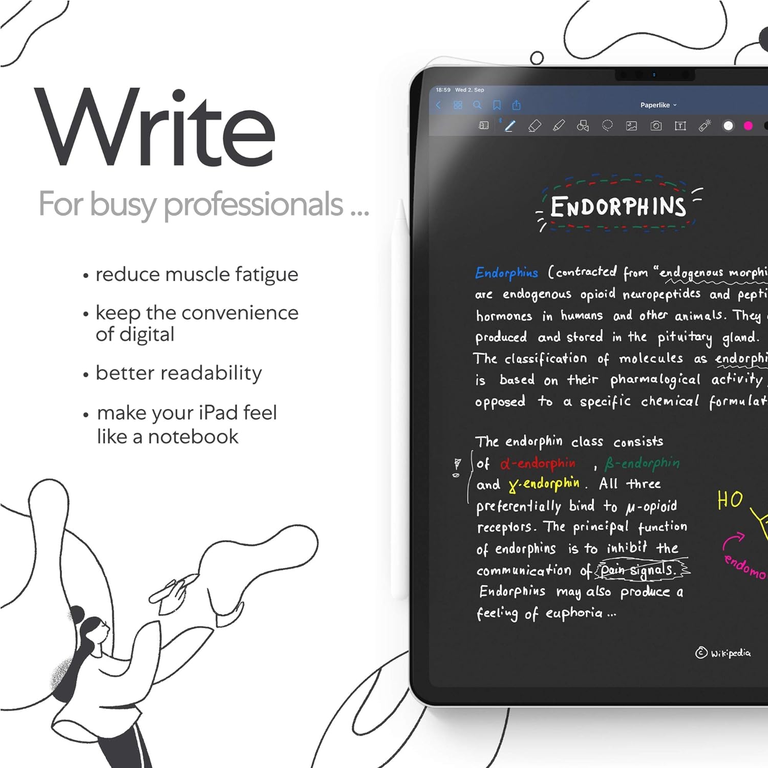 Paperlike Display-Schutzfolien fur Apple iPad 10,2