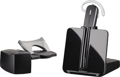 Plantronics - CS540 Wireless DECT Headset with HL-10 Lifter (Poly) & 84605-01 Spare Headband Over the Head Assembly for WH500/W440/W740/W745/CS540, Black With Lifter HL10 + Spare Headband