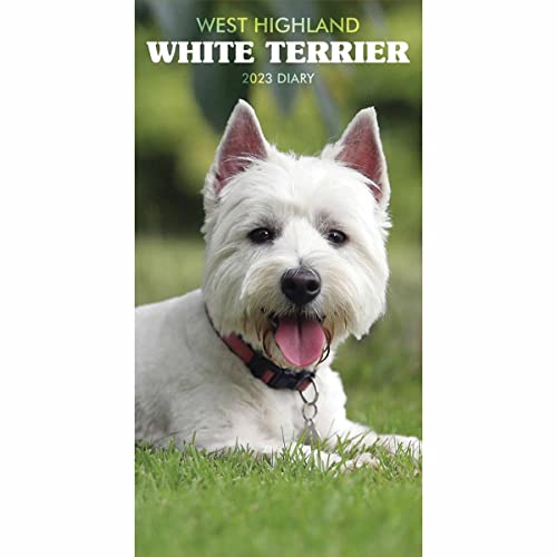 2023 West Highland White Terriers Slim Diary