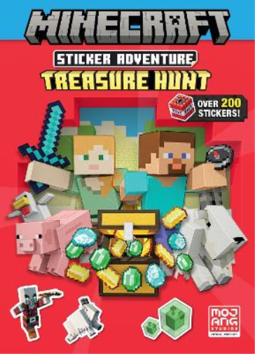 Minecraft Sticker Adventure: Treasure Hunt (Minecraft)