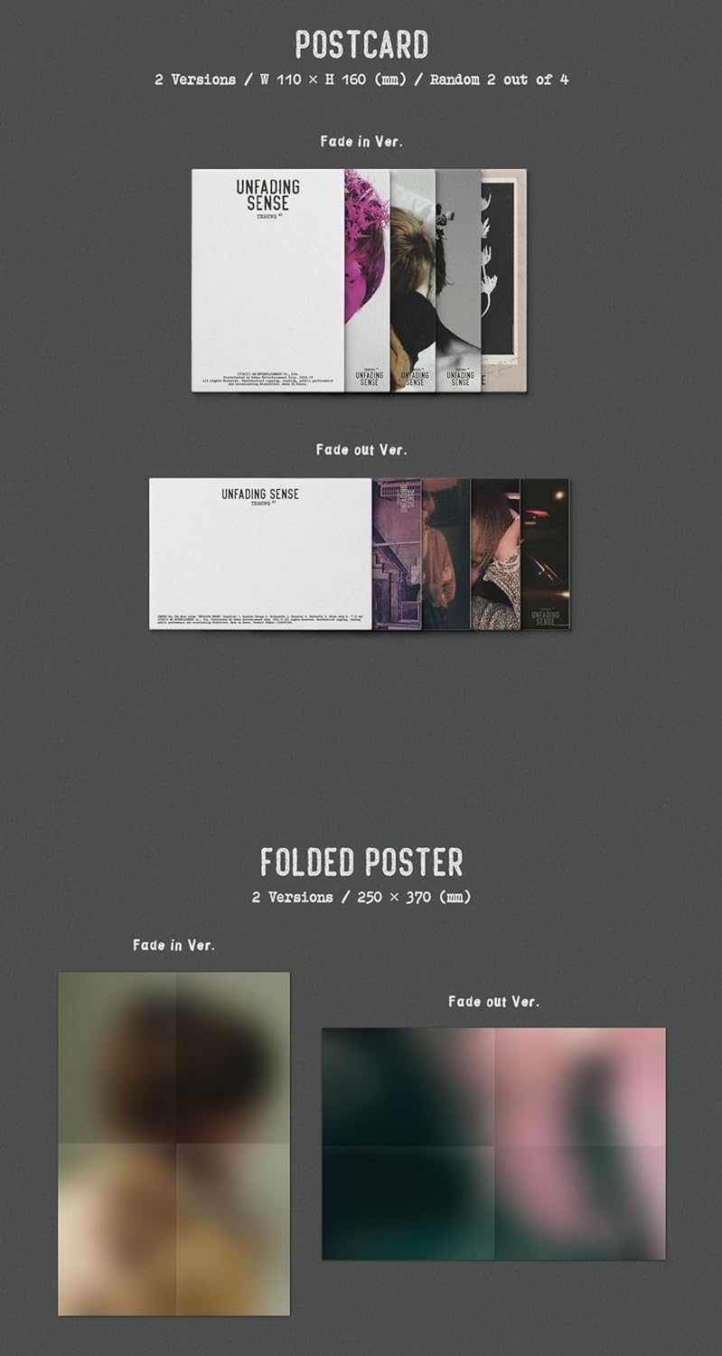 Unfading Sense - Photo Book Version - incl. 96pg Booklet, 2 Postcards, Folded Poster + 2 Photocards