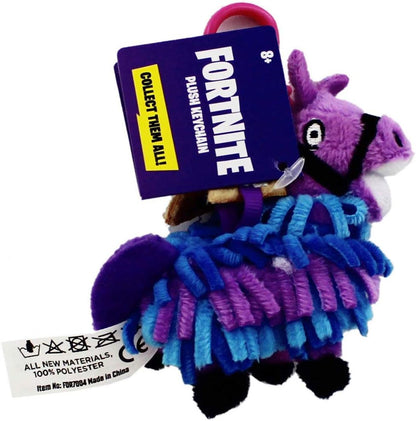 Fortnite Lama Peluche Con Portachiavi 7Cm (Assortimento)