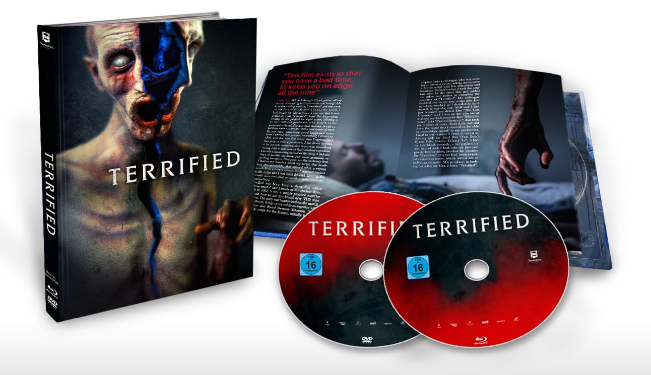 Terrified (Limitierte und nummerierte Collector´s Edition im hochwertigen Mediabook inkl. Blu-ray und DVD, erstmals in Deutschland, uncut, umfangreiches Bonusmaterial)