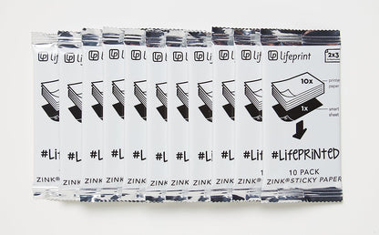 Lifeprint 2X3 Film - Sticky Back 110 Pk