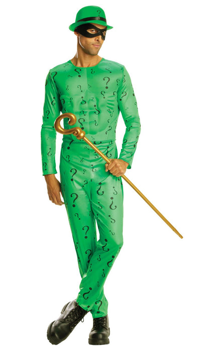 Rubie's 887104STD Official The Riddler Batman Villain Costume, Adult's, Standard